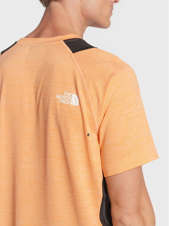 The North Face The North Face T-krekls Athletic Outdoor Glacier NF0A5IMI Oranžs Regular Fit