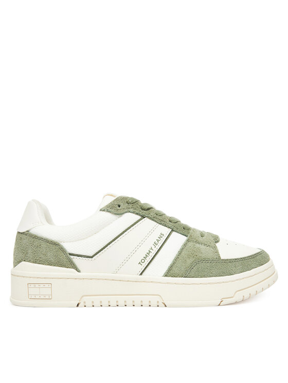 Sneakers Tommy Jeans Tjm Cupsole Pods EM0EM01579 Alb