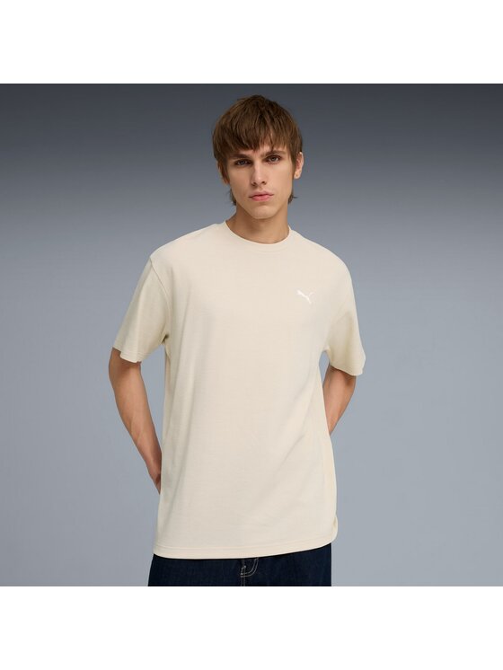 Puma Puma T-Shirt 692018 Beżowy Regular Fit