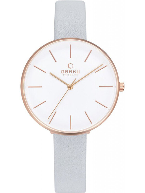 Obaku Obaku Zegarek V211LXVIRX Różowy