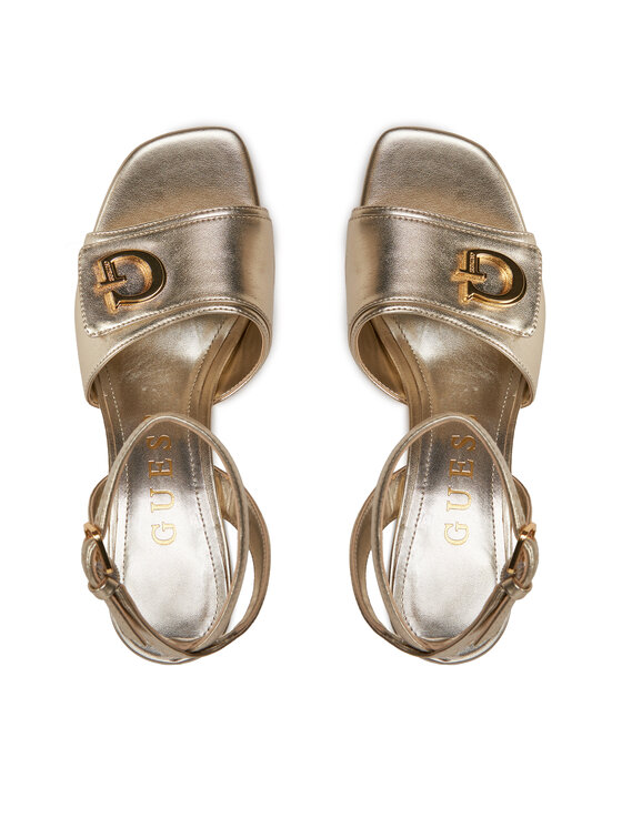 Guess Sandalen Kernara2 FLJKN2 ELE03 Goldfarben | Modivo.de