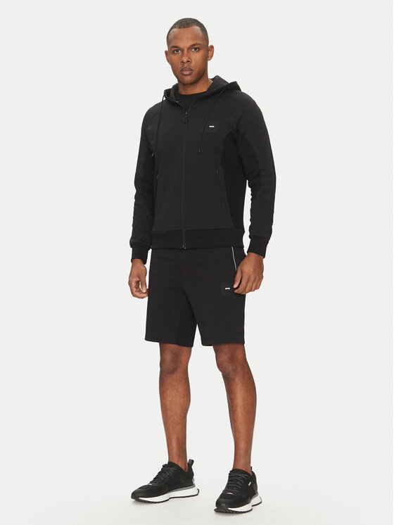 BOSS BOSS Felpa Saggy 50537204 Nero Regular Fit