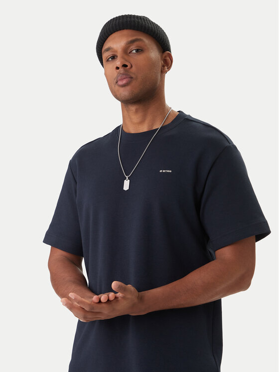 G-Star Raw G-Star Raw Tricou D28609-C812 Bleumarin Regular Fit