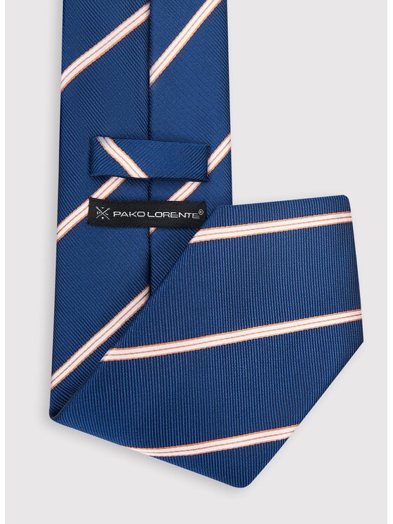 Pako Lorente Pako Lorente Krawat P25SF-KX-010 Granatowy