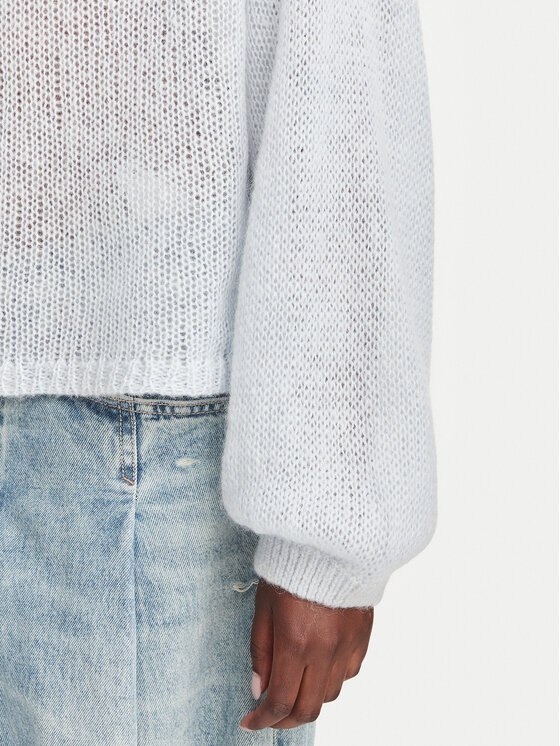 BOSS BOSS Sweater C_Farazena 50570093 Világoskék Regular Fit
