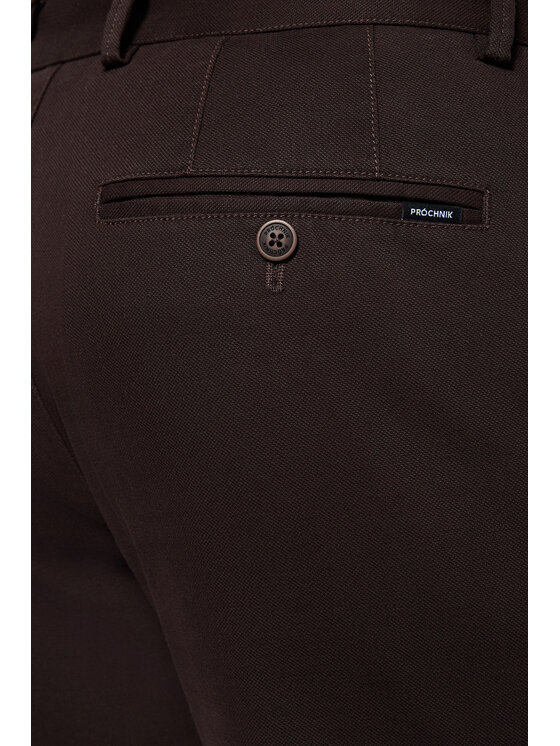 Próchnik Próchnik Chinosy PM2 SP082223000010 Brązowy Regular Fit
