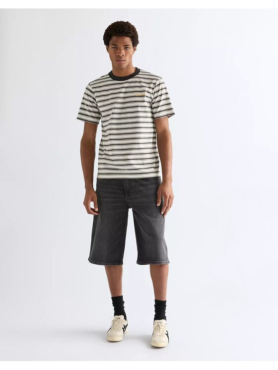 Wrangler Wrangler T-Shirt STRIPE TEE Kolorowy Regular Fit