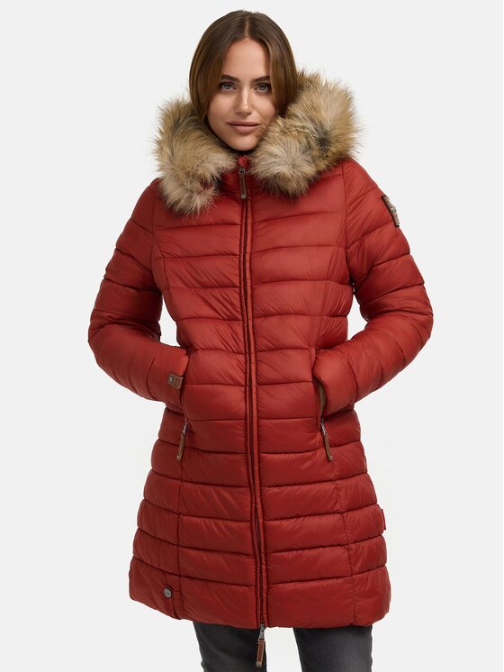 Marikoo Marikoo Kurtka zimowa Rose Beżowy Regular Fit