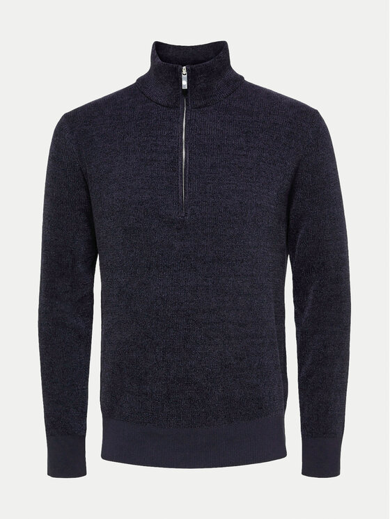 Selected Homme Selected Homme Pulover Rodney 16087985 Bleumarin Regular Fit