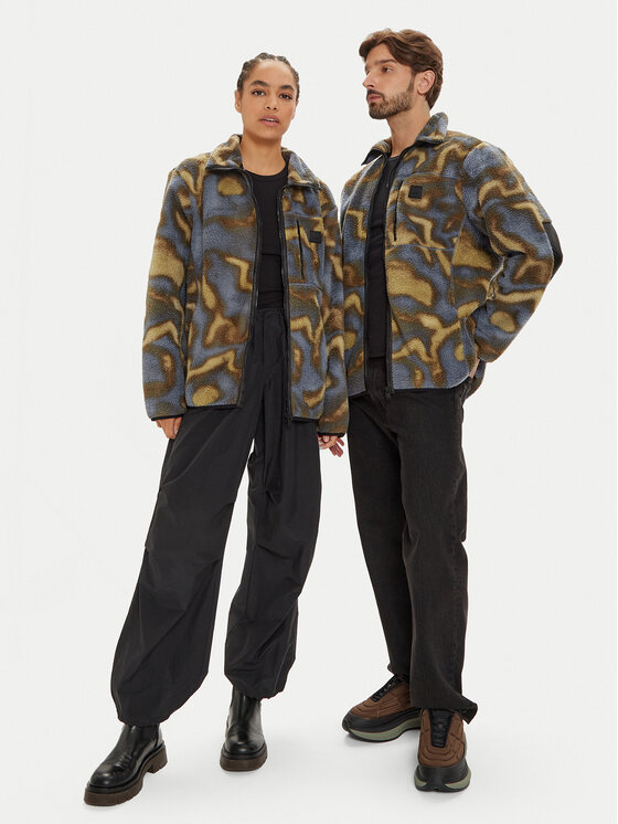 Rains Rains Átmeneti kabát Unisex Yermo 19000 Sötétkék Relaxed Fit