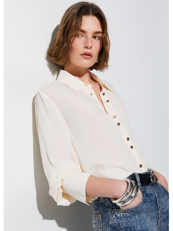 Liu Jo Liu Jo Camicia CA6157T2578P9572 Bianco Regular Fit