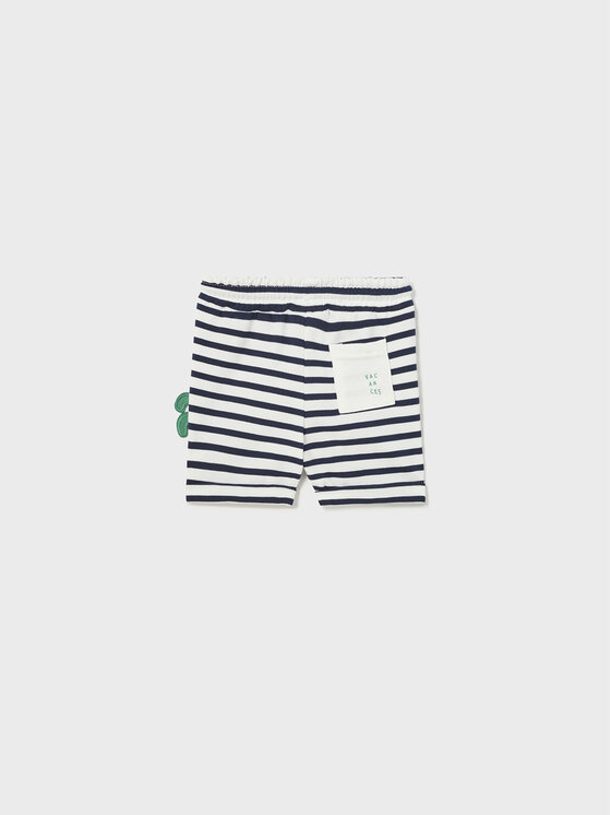 Mayoral Mayoral Шорти от плат 1293 Тъмносин Regular Fit