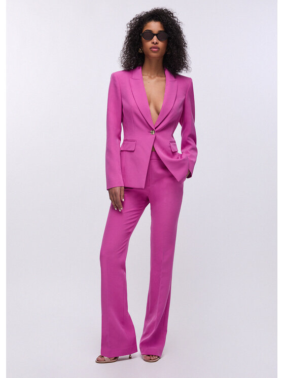 Liu Jo Liu Jo Giacca da abito CA6143T2200P963B Rosa Slim Fit