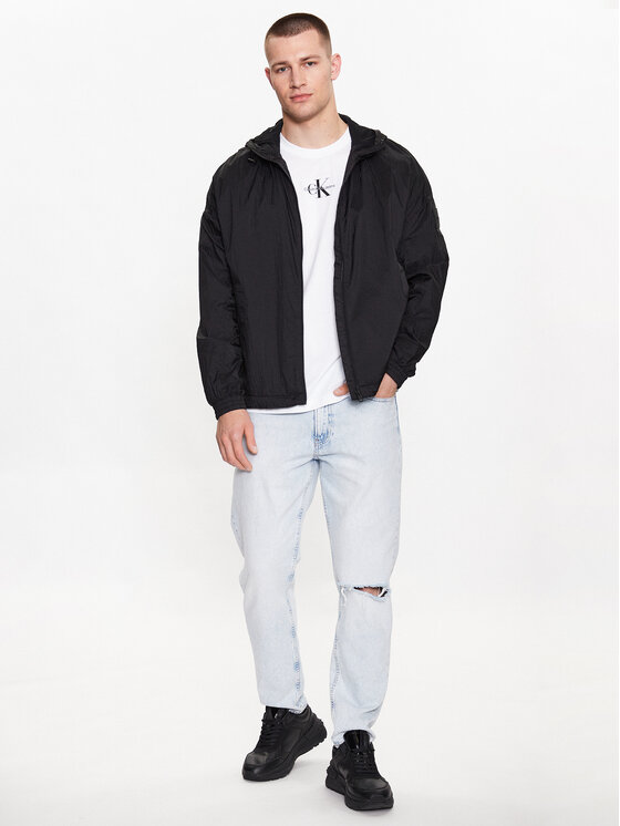 Calvin Klein Jeans Calvin Klein Jeans Μπουφάν μεταβατικό J30J323472 Μαύρο Regular Fit