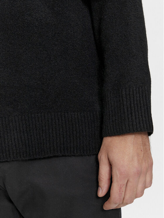 Calvin Klein Calvin Klein Sweter K10K111960 Czarny Regular Fit