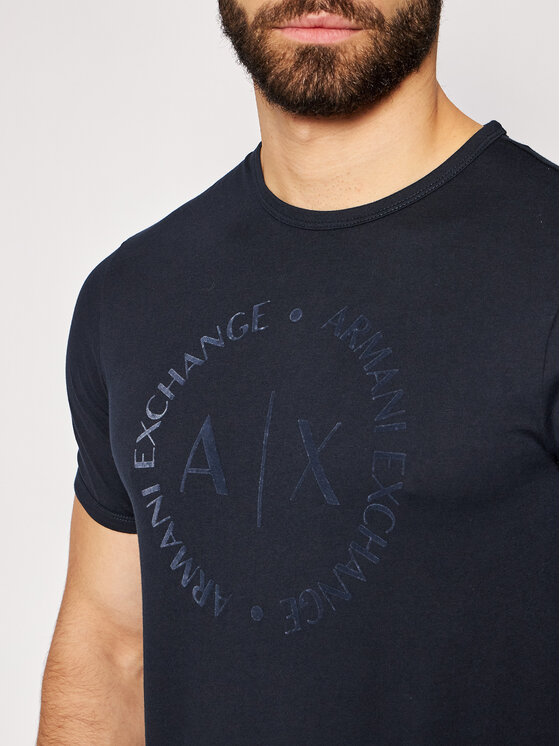 Armani Exchange Armani Exchange T-shirt 8NZTCD Z8H4Z 1510 Blu scuro Regular Fit