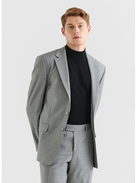 Pako Lorente Pako Lorente Marynarka P23SF-3G-011 Szary Slim Fit