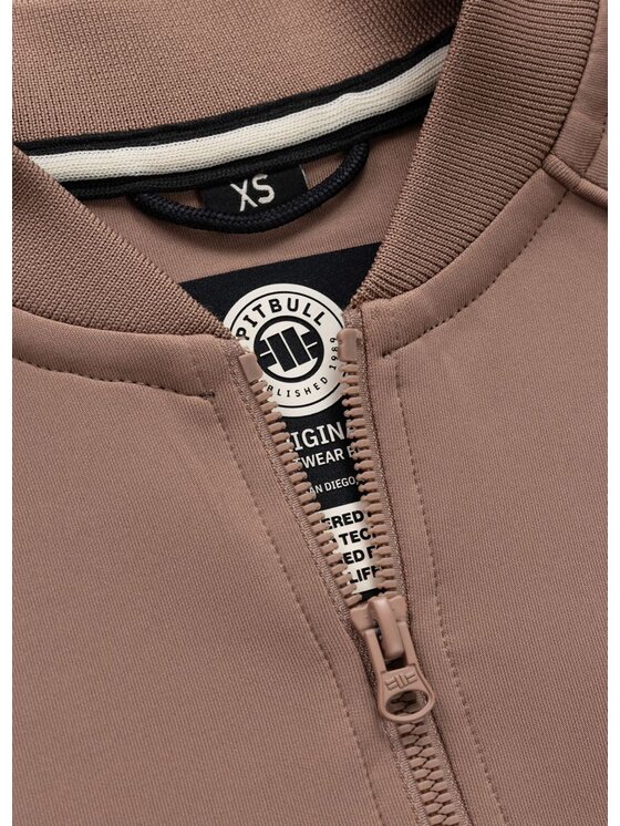 PITBULL PITBULL Bluza VERONA Brązowy Regular Fit