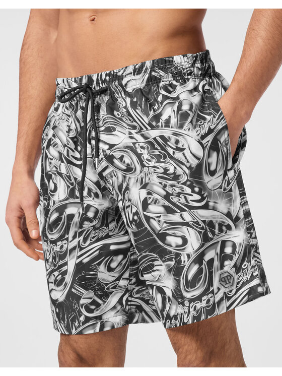 PHILIPP PLEIN PHILIPP PLEIN Kąpielówki 24527 Czarny