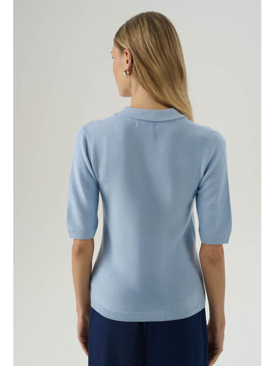 Femestage Femestage Sweter Femestage AB BASE SWE1500-012 Niebieski Regular Fit