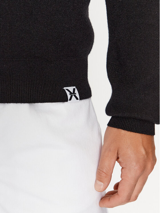 Richmond X Richmond X Cardigan UMA23057CD Nero Regular Fit