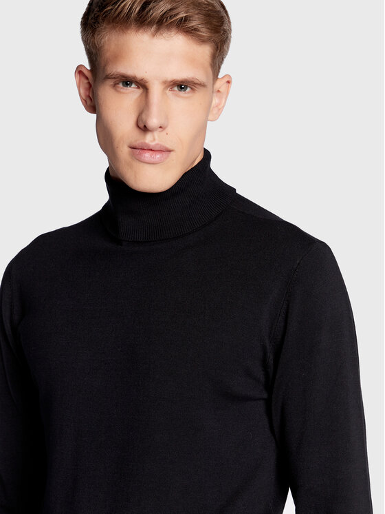 Dolcevita M-NOOS-KWC001 Nero Regular Fit