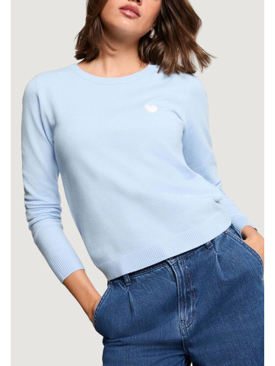 Morgan De Toi Morgan De Toi Maglione 251-MKISS Blu Casual Fit