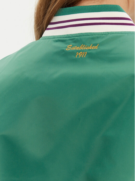 Fila Fila Bundy bomber Leme FAW0999 Zelená Oversize