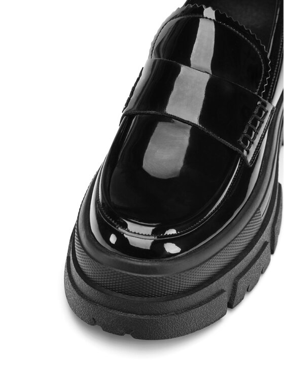 DeeZee DeeZee Loafersy 62069-1 Černá