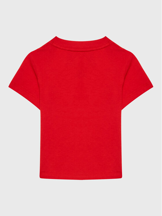adidas adidas T-särk Trefoil T-Shirt IC6110 Punane Regular Fit