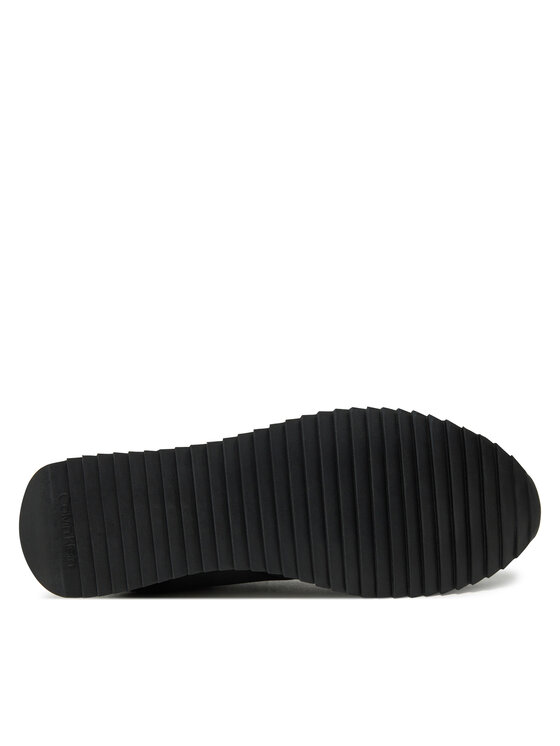 Calvin Klein Calvin Klein Sneakers Low Top Lace Up Mix HM0HM01667 Schwarz