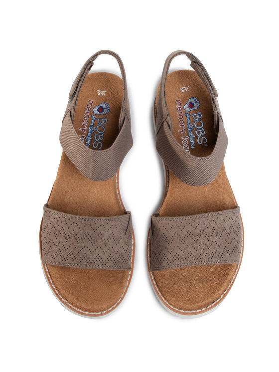 Skechers Skechers Sandale BOBS Desert Kiss 31440/TPE Smeđa