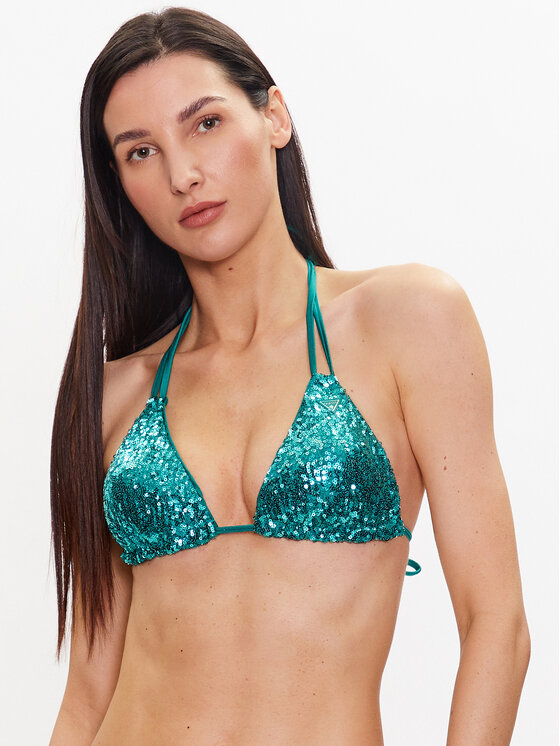 Guess Guess Bikini pezzo sopra E3GJ03 KBMV0 Turchese