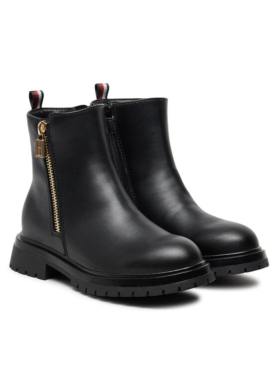 Tommy Hilfiger Tommy Hilfiger Μποτάκια Chelsea Boot T3A5-33566-1351 M Μαύρο