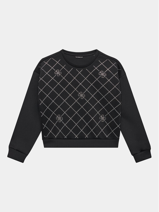 Guess Mikina J3BQ03 KAZQ2 Čierna Regular Fit
