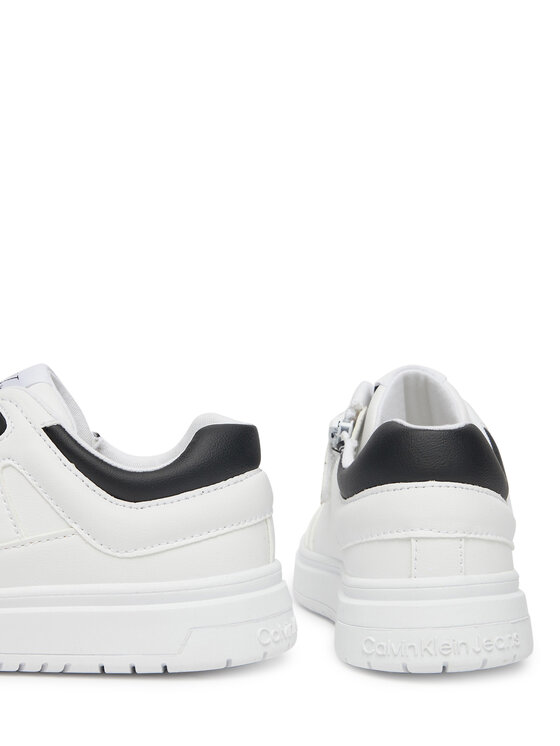 Calvin Klein Jeans Calvin Klein Jeans Сникърси Low Cut Lace-Up Sneaker V3X9-82090-1355 M Бял