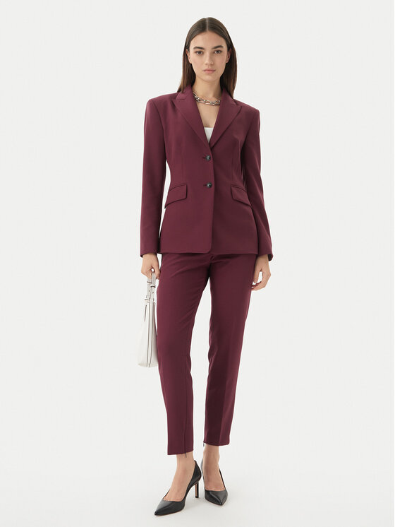 HUGO HUGO Stoffhose Hedima-1 50544742 Violett Slim Fit