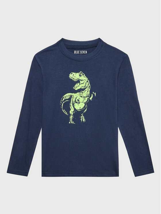 Blue Seven Blue Seven Bluza 850692 Mornarsko modra Regular Fit