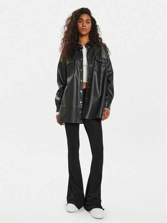 Noisy May Noisy May Marškiniai Flanny 27022945 Juoda Oversize