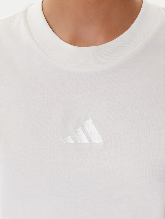 adidas adidas T-Shirt ALL SZN JJ1243 Biały Regular Fit
