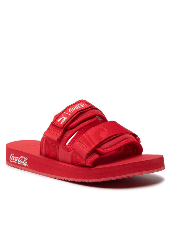 Puma Puma Klapki Wilo Coca Cola 387042 01 Czerwony