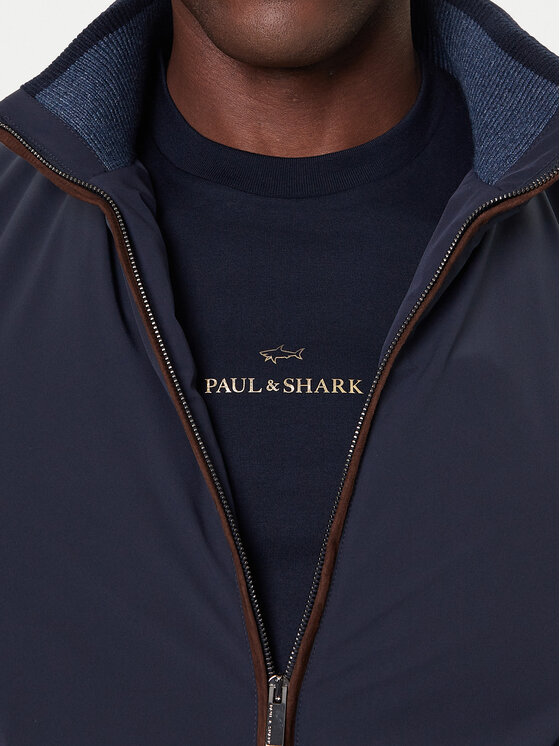Paul&Shark Paul&Shark Bomber striukė 14312060 Tamsiai mėlyna Regular Fit