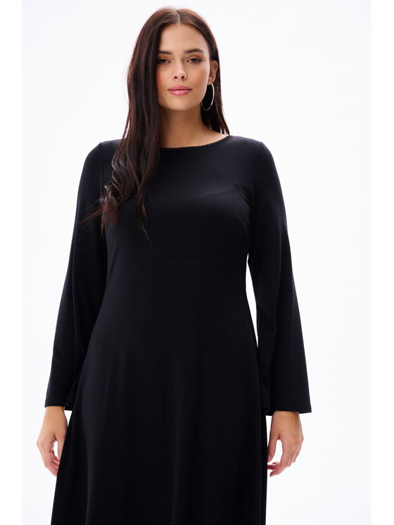 blue shadow blue shadow Sukienka codzienna Nana Czarny Regular Fit