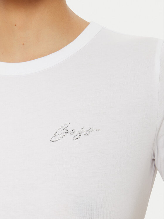 BOSS BOSS Majica C_Elogo 50535322 Bela Regular Fit