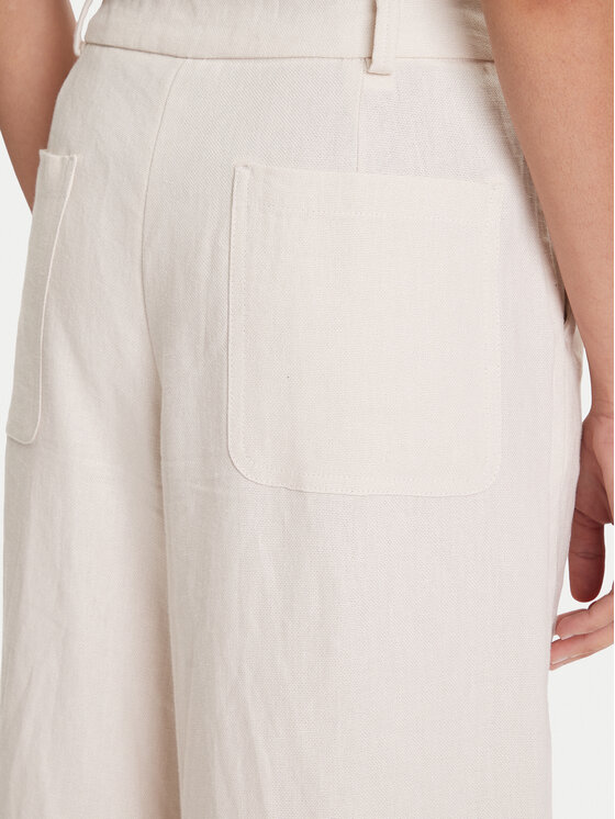 Marc O'Polo Marc O'Polo Riidest püksid 503 0066 10053 Beež Wide Fit