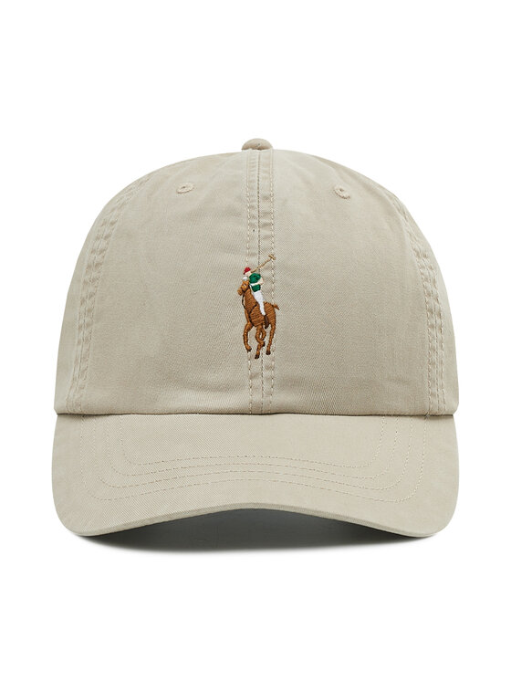 Polo Ralph Lauren Polo Ralph Lauren Cepure ar nagu Classic Sport Cap 710834737013 Bēšs