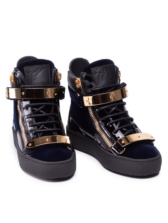 Giuseppe Zanotti Bottines RS10053 Bleu marine