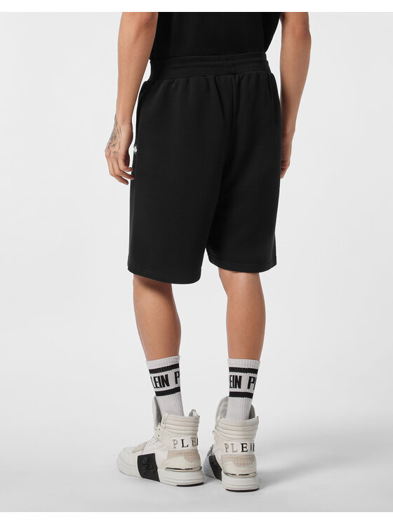PHILIPP PLEIN PHILIPP PLEIN Pantaloncini 25581 Nero Jogger Fit