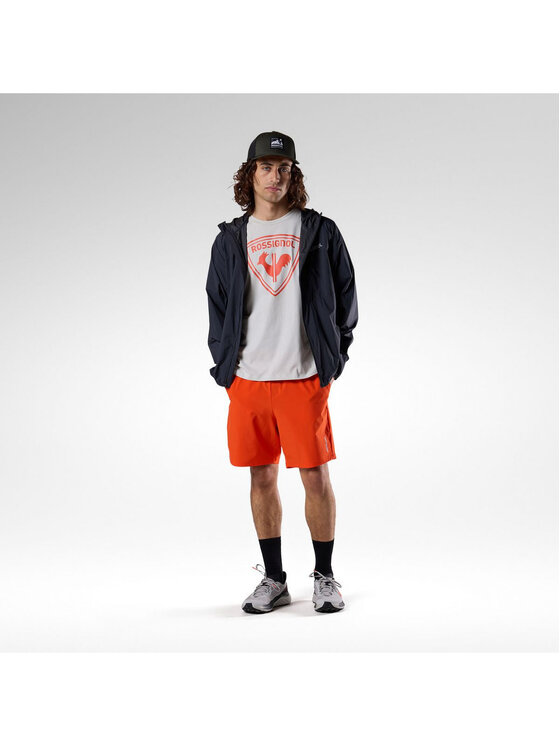 Rossignol Rossignol T-Shirt Cliffside Tee Szary jasny Regular Fit