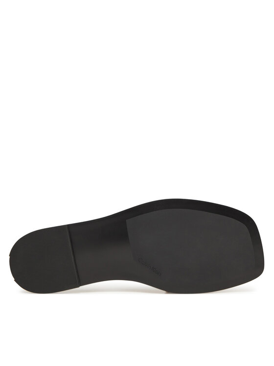 Calvin Klein Calvin Klein Şlapi Flat Slide - He HW0HW02378 Écru